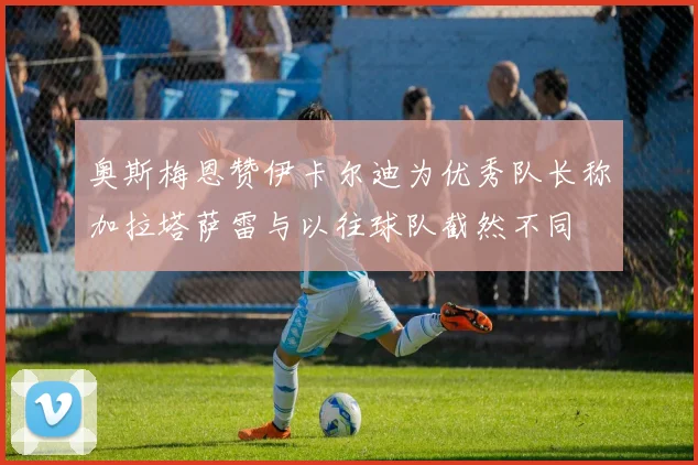 奥斯梅恩赞伊卡尔迪为优秀队长称加拉塔萨雷与以往球队截然不同